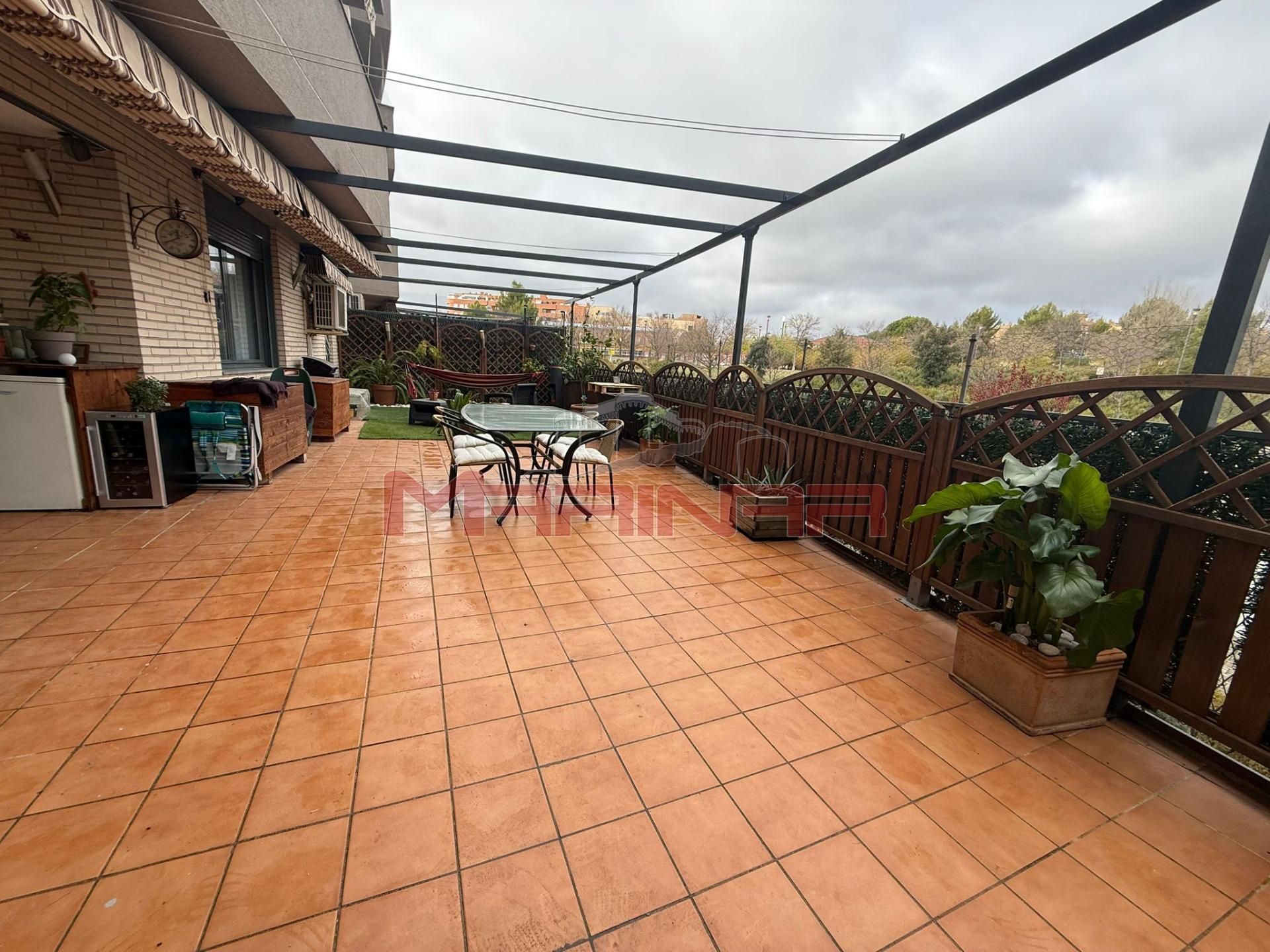 Terrace of Flat for sale in Valdemoro  with Air Conditioner, Heating and Private garden
