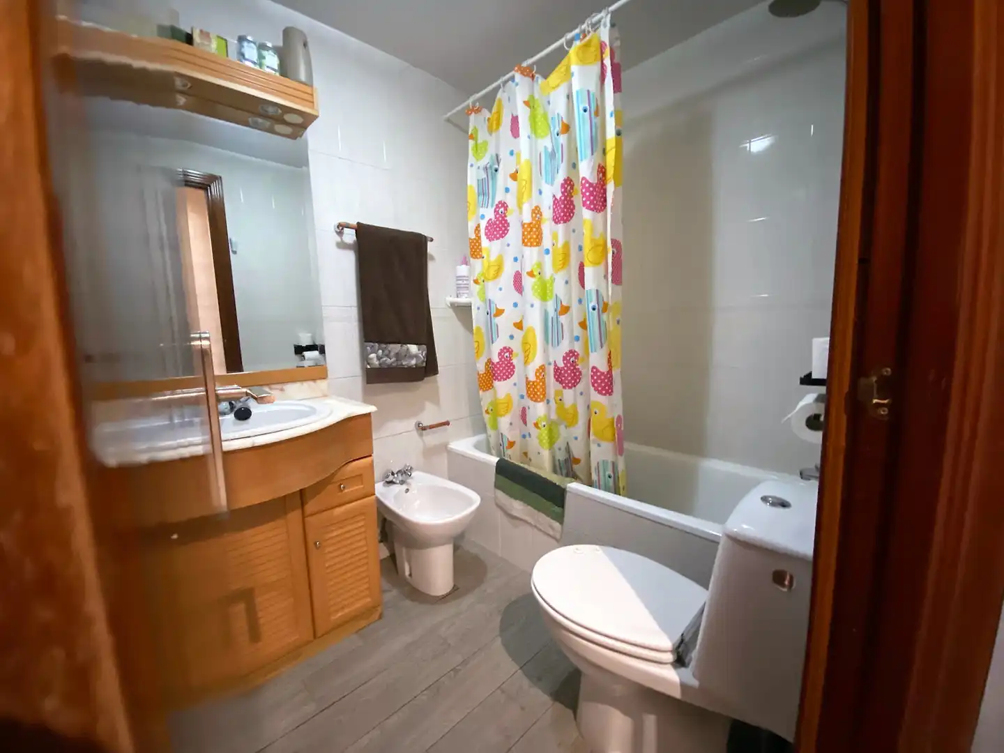 Bathroom of Flat for sale in Parla  with Heating, Private garden and Furnished