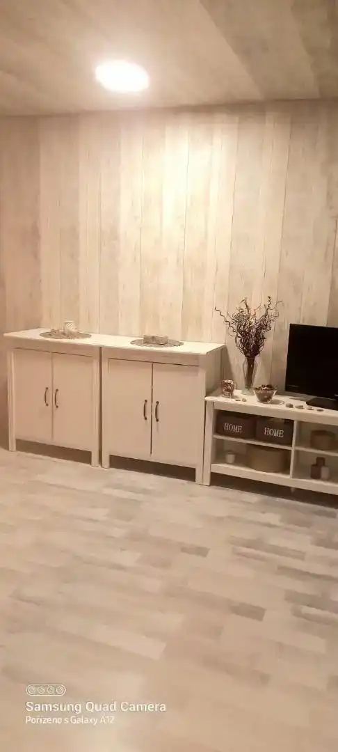 Cuina de Casa adosada en venda en Escatrón amb Aire condicionat, Jardí privat i Moblat