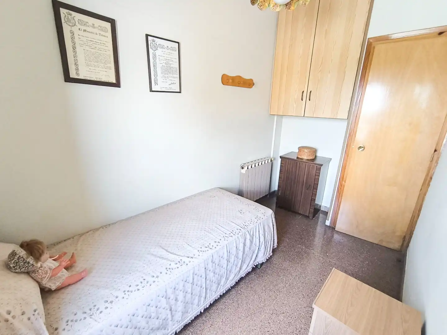 Habitación de Casa o chalet en venta en El Burgo de Ebro con Aire acondicionado, Calefacción y Jardín privado