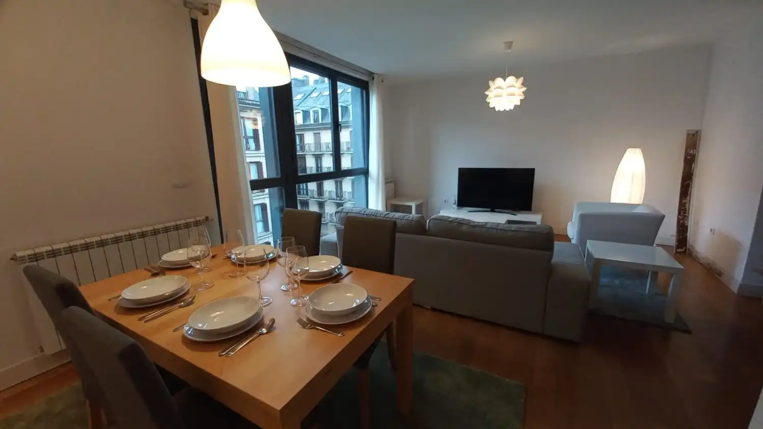 Sala d'estar de Casa o xalet de lloguer en Donostia - San Sebastián  amb Calefacció, Moblat i Forn