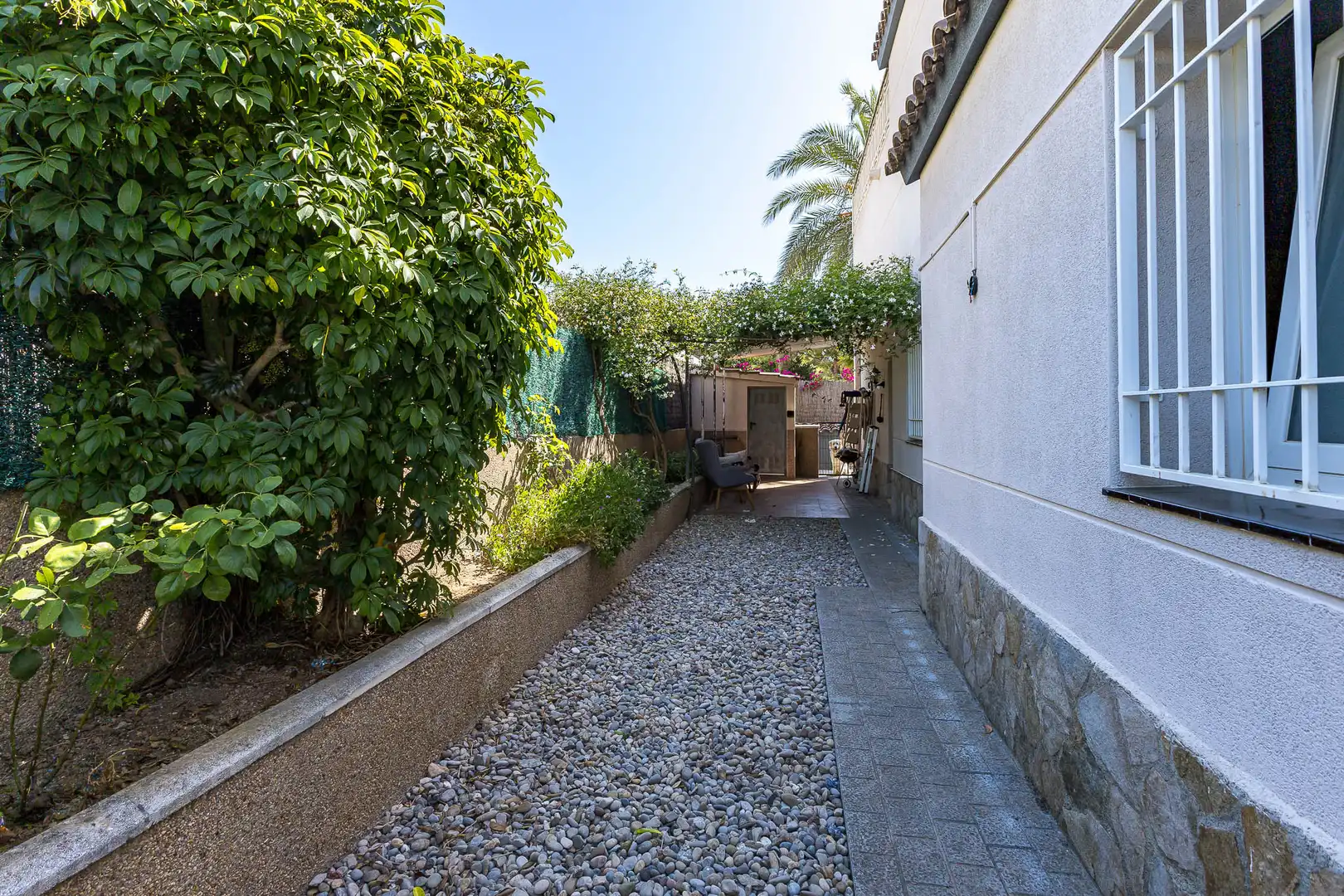 Jardín de Casa o chalet en venta en Cubelles con Aire acondicionado, Calefacción y Jardín privado