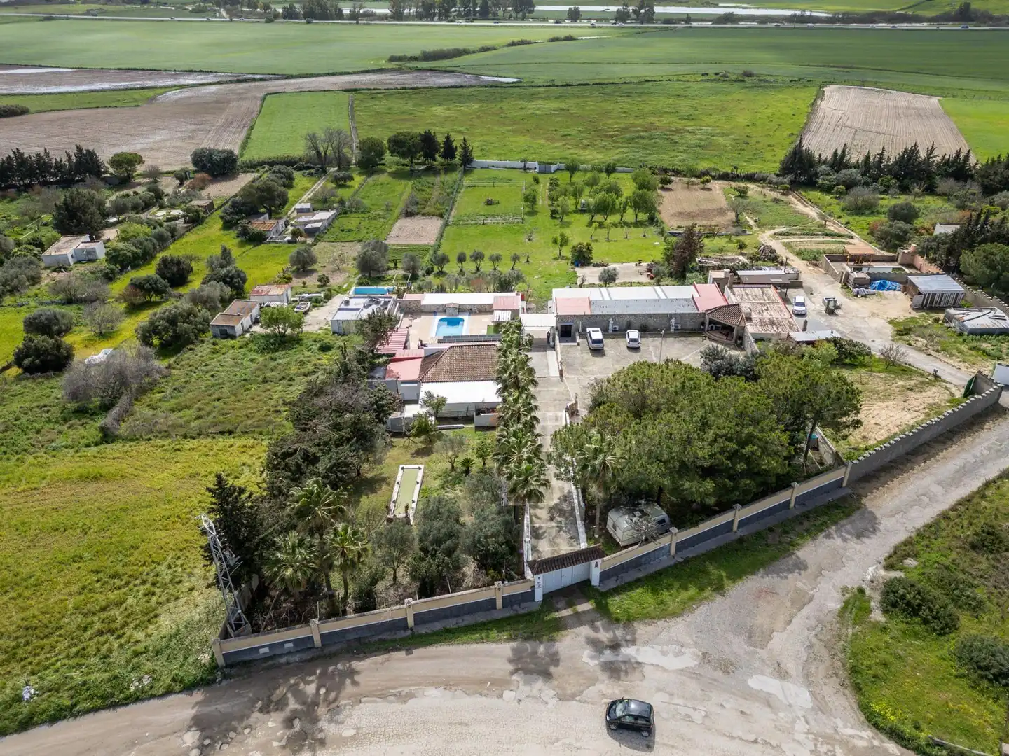 Exterior view of Houses for sale in Chiclana de la Frontera  with Air Conditioner, Heating and Private garden