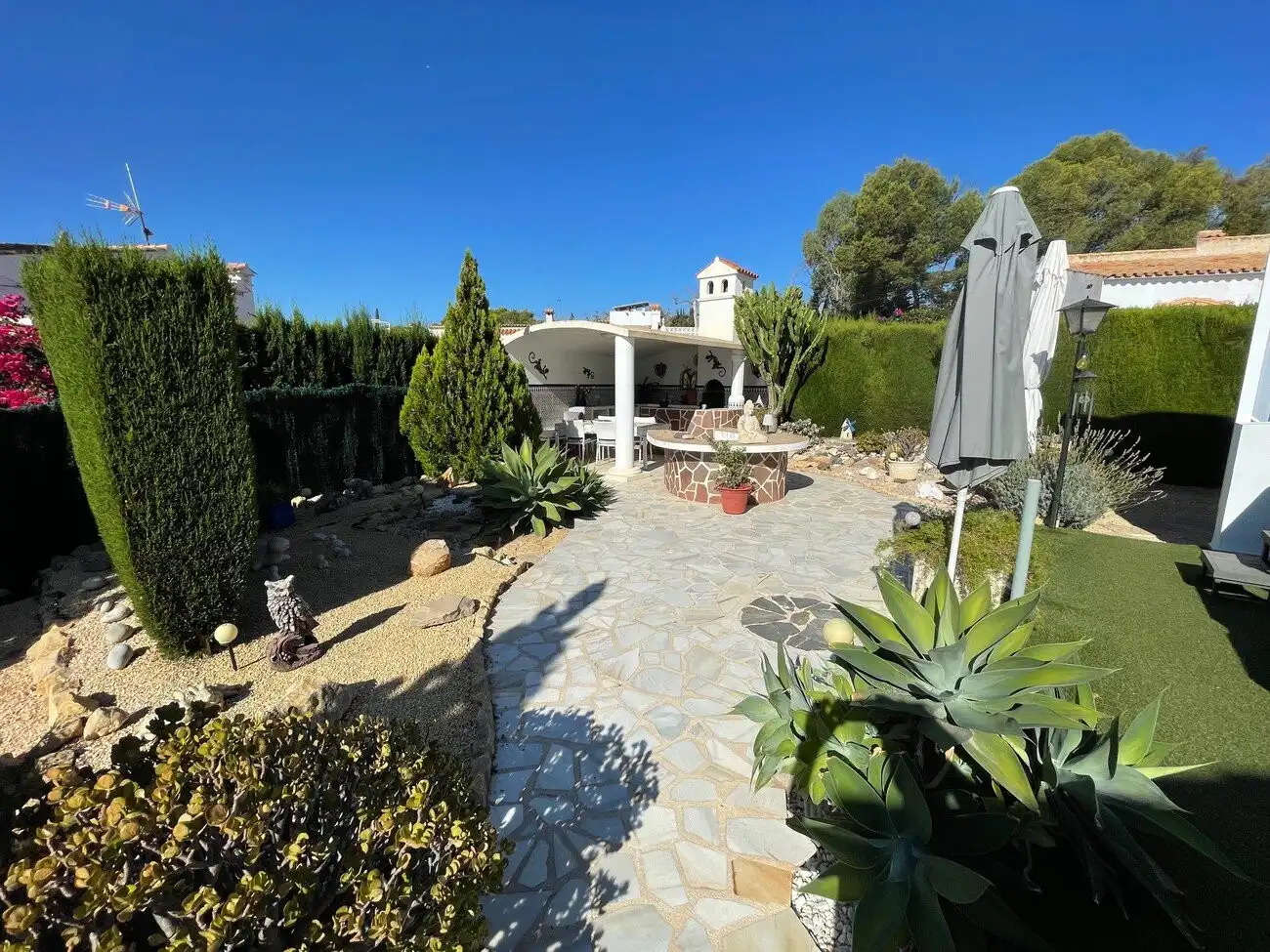 Jardín de Casa o chalet en venta en L'Alfàs del Pi con Calefacción, Jardín privado y Terraza