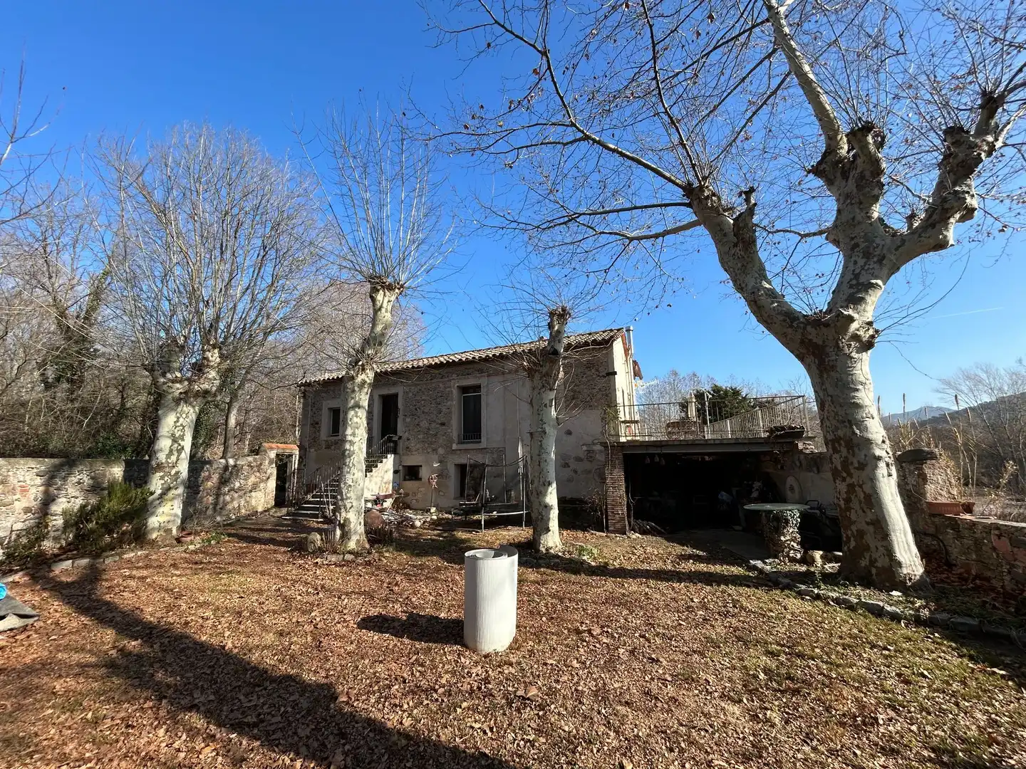 Vista exterior de Finca rústica en venda en Santa Maria de Palautordera amb Calefacció