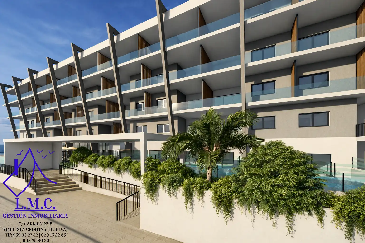 Vista exterior de Edificio en venta en Isla Cristina