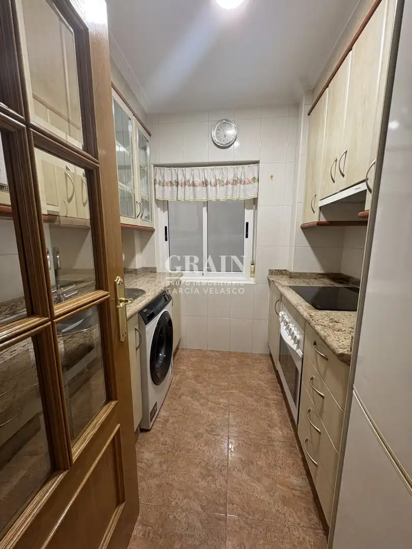 Kitchen of Flat for rent in Albacete  with Air Conditioner, Heating and Balcony