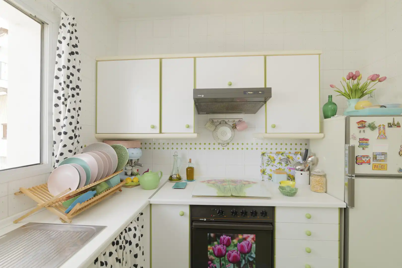 Cocina de Piso en venta en Mijas con Terraza, Piscina y Internet