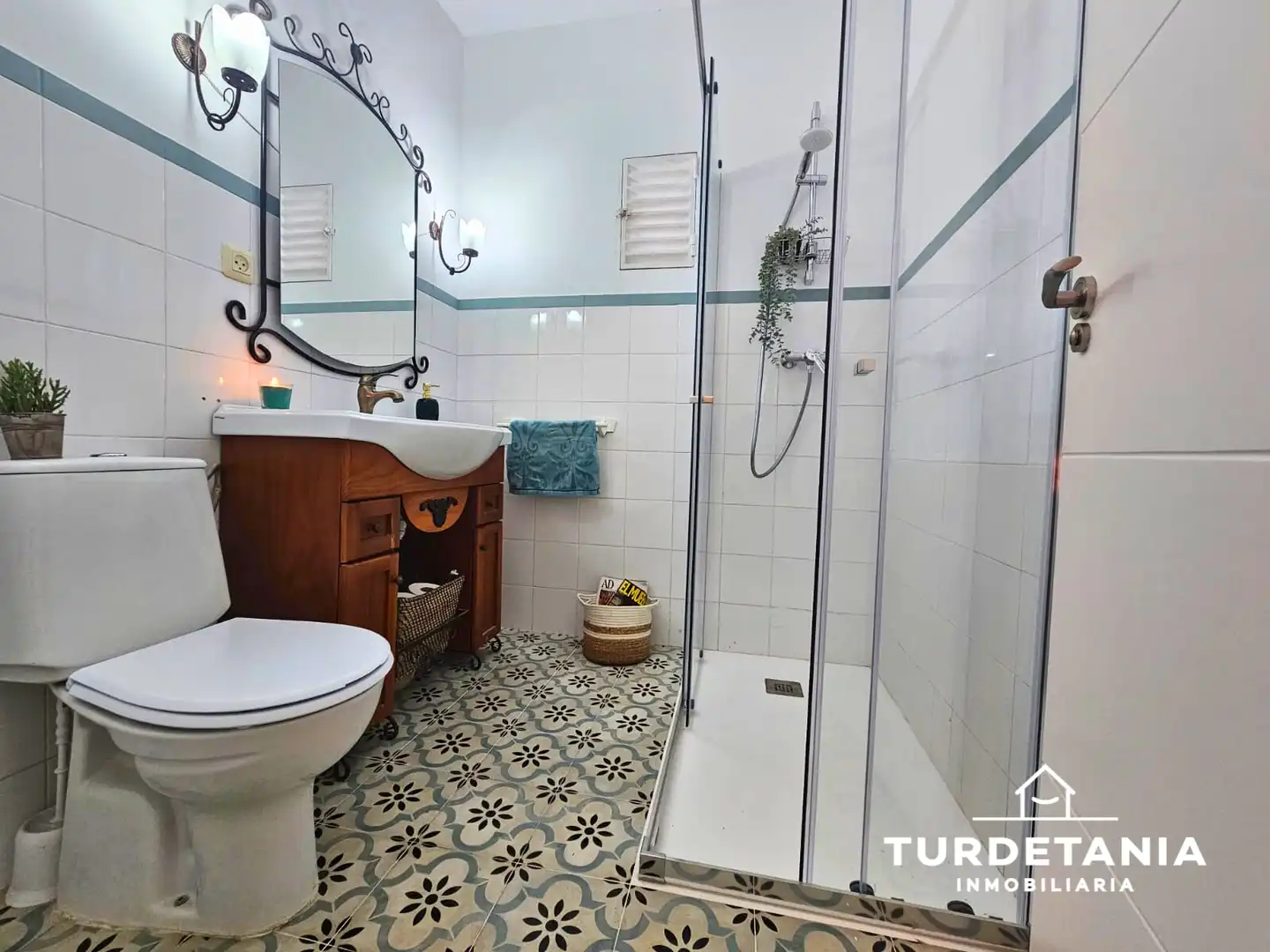 Baño de Casa o chalet de alquiler en Chipiona con Aire acondicionado, Jardín privado y Amueblado