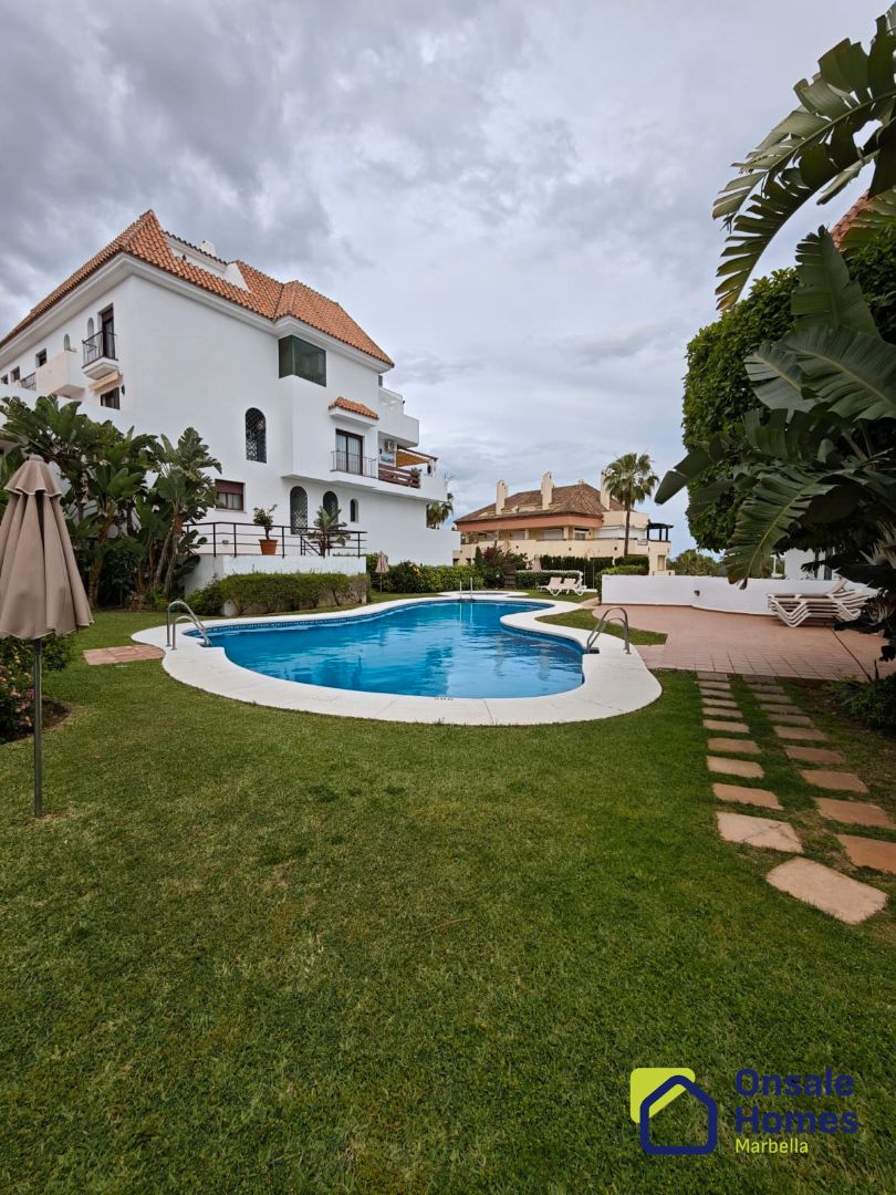 Garden of Flat for sale in Marbella  with Terrace, Furnished and Balcony