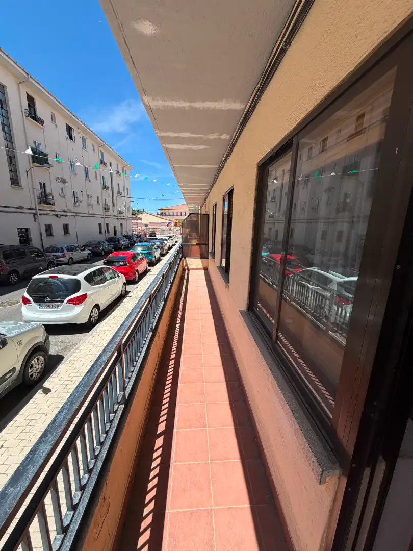 Terrace of Flat for sale in Ávila  with Heating, Parquet flooring and Terrace