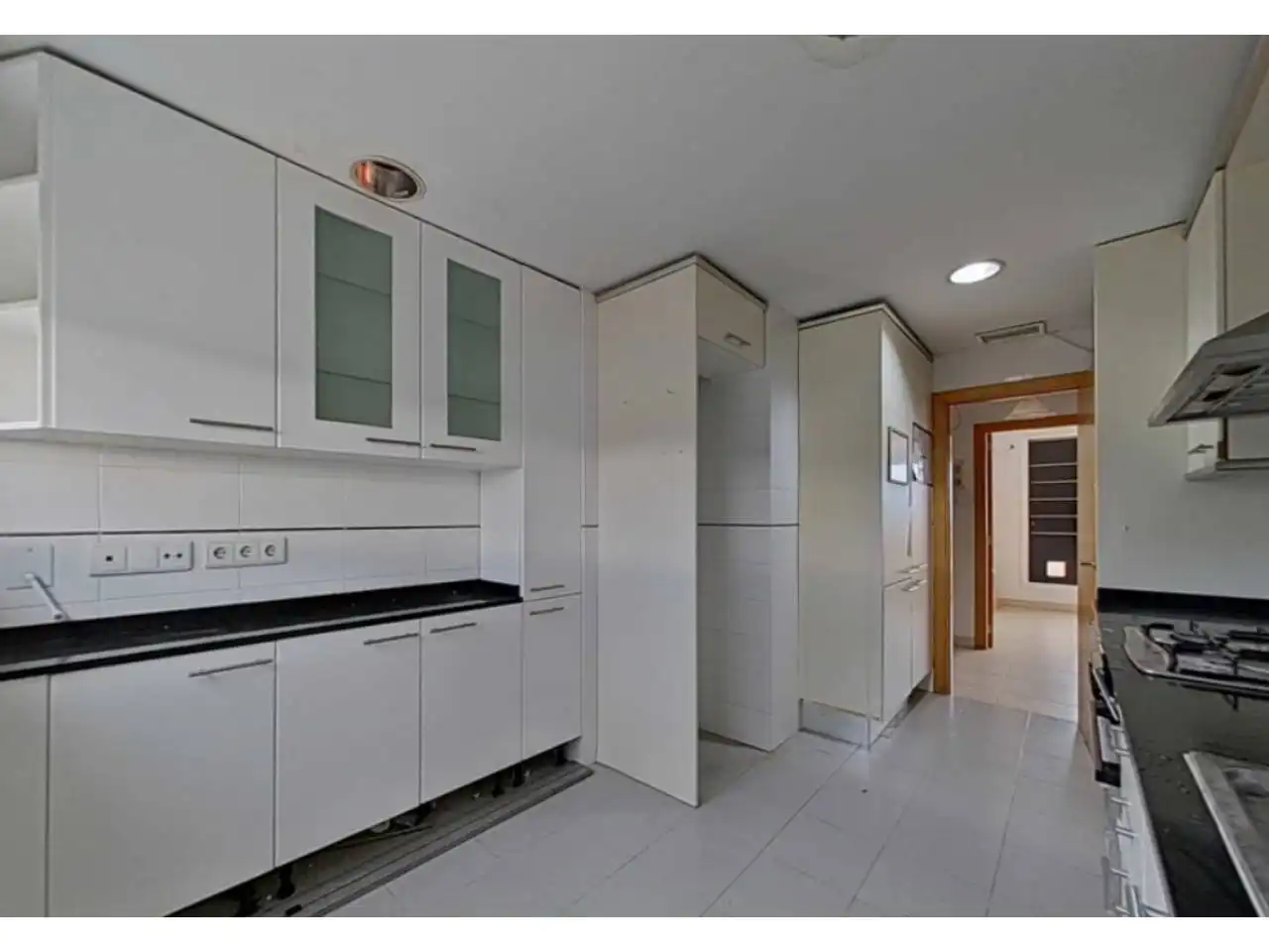 Kitchen of Flat for sale in Terrassa  with Heating and Terrace
