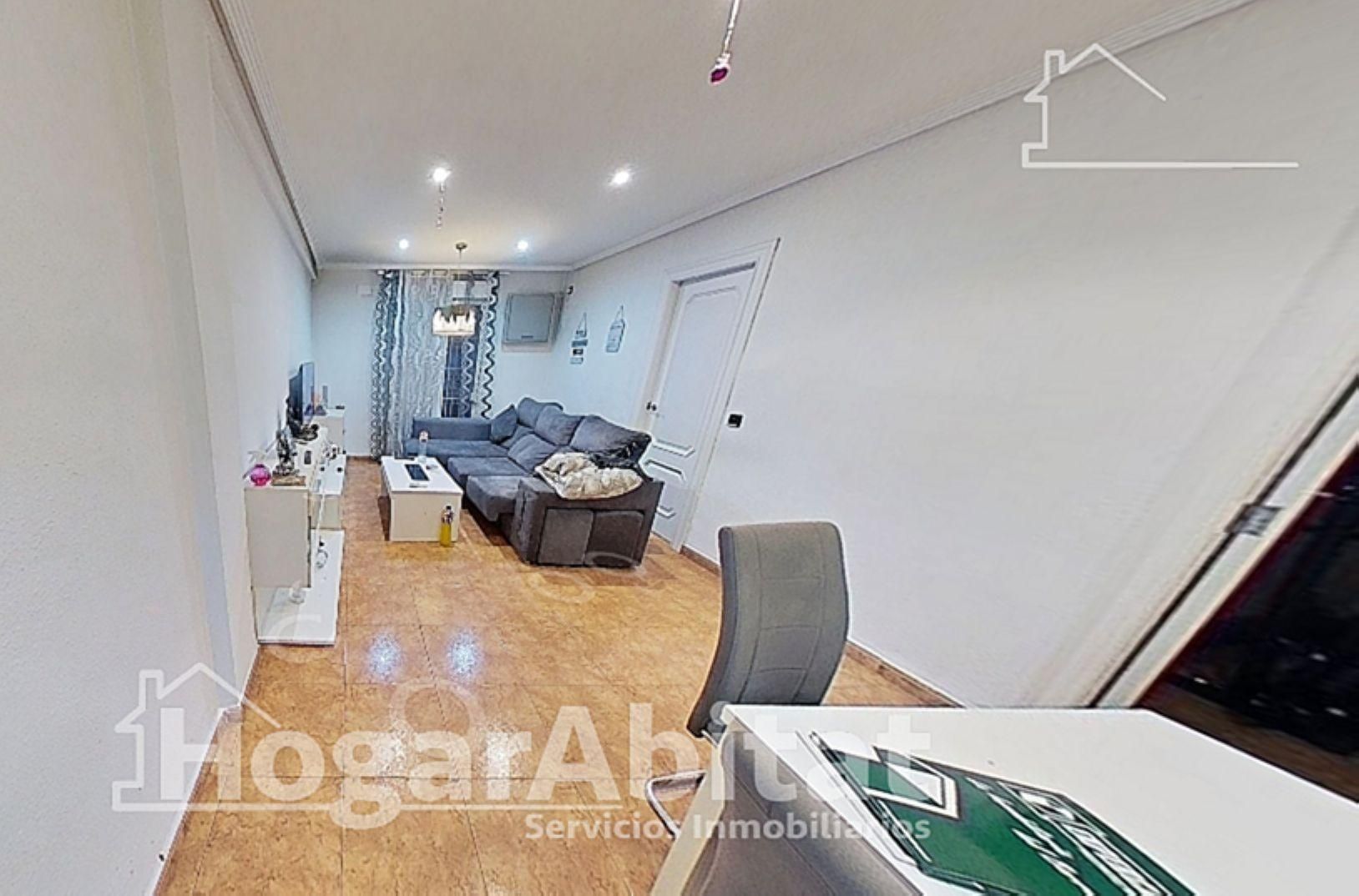 Sala de estar de Piso en venta en  Valencia Capital con Aire acondicionado, Calefacción y Terraza