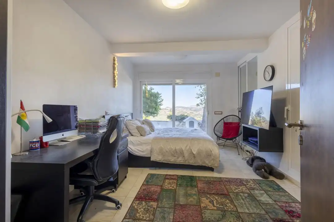 Bedroom of Flat for rent in Calpe / Calp  with Air Conditioner, Heating and Terrace