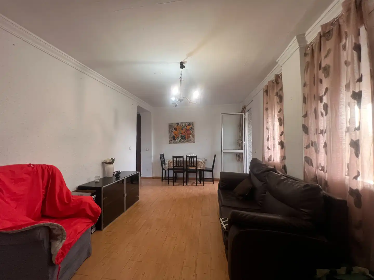 Sala de estar de Piso en venta en Sevilla con Terraza y Balcón