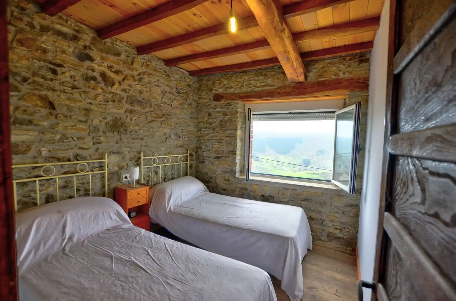 Bedroom of Houses for sale in Cangas del Narcea  with Heating, Storage room and Swimming Pool