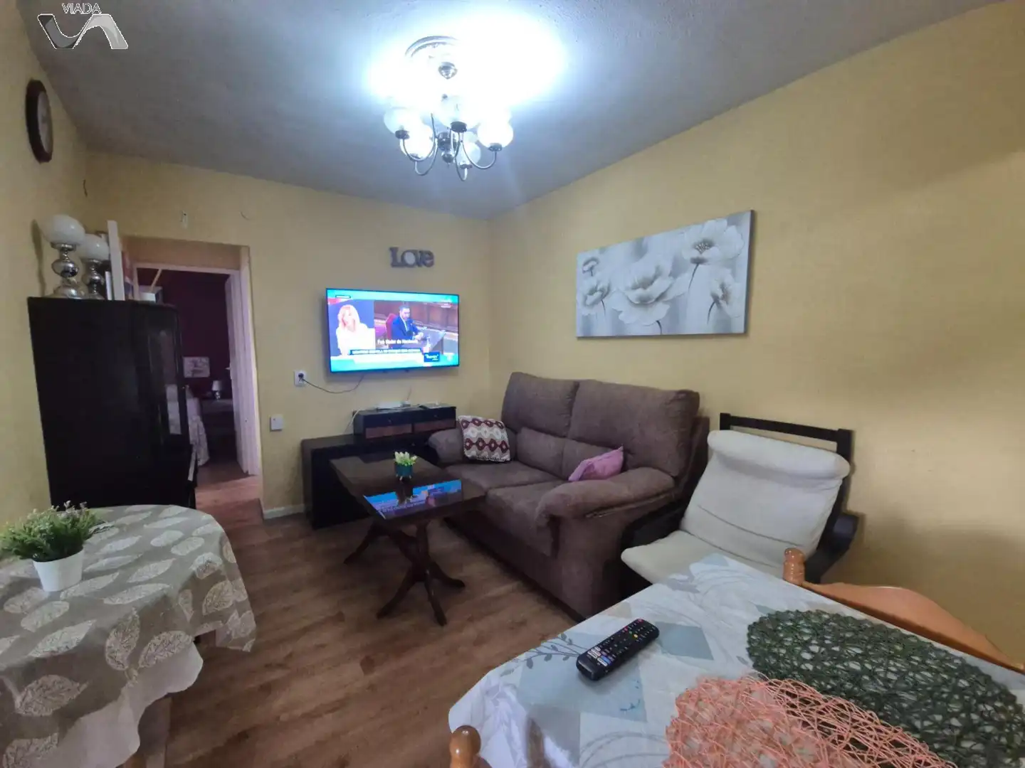 Living room of Flat for rent in Puertollano  with Air Conditioner, Terrace and Furnished