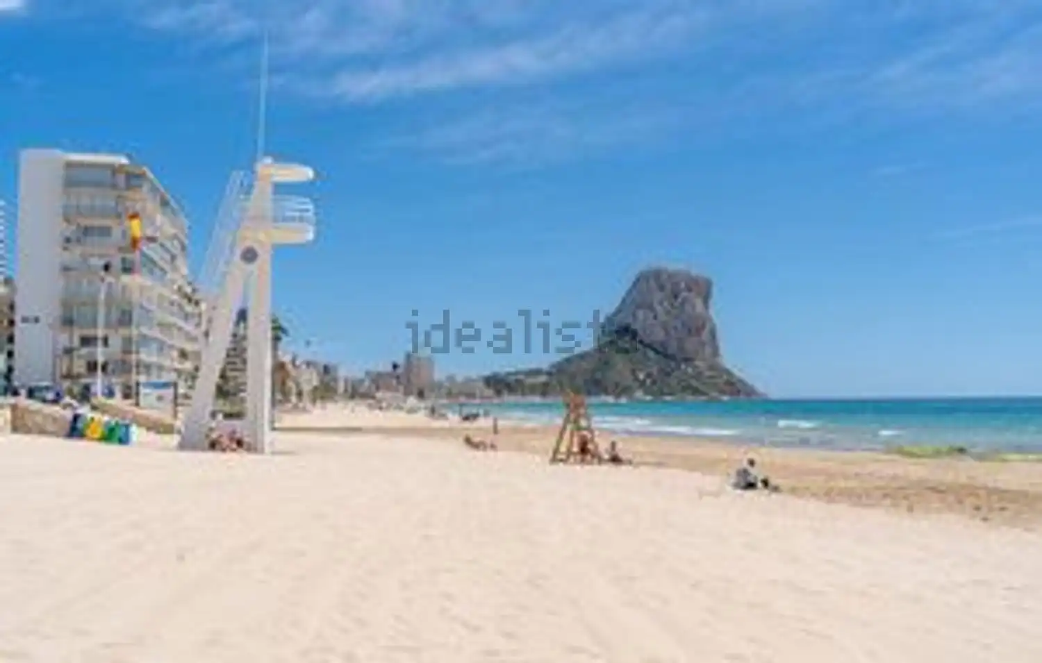 Außenansicht von Wohnung zur Miete in Calpe / Calp mit Abstellraum, Möbliert und Waschmaschine