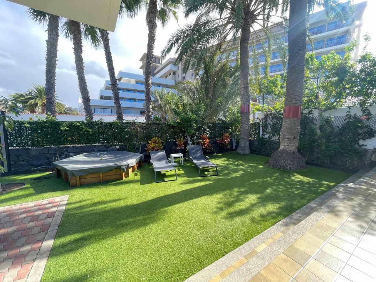 Terrace of Single-family semi-detached to rent in San Bartolomé de Tirajana  with Air Conditioner, Private garden and Terrace