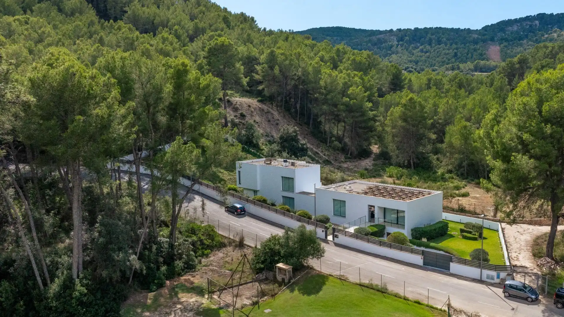 Vista exterior de Casa o xalet en venda en  Palma de Mallorca amb Aire condicionat, Calefacció i Jardí privat