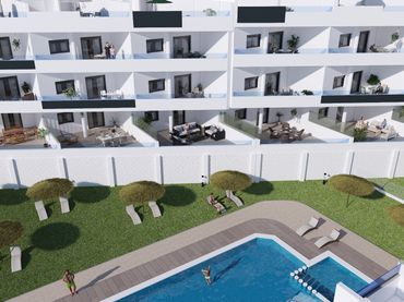 Bungalow con piscina en venta en Orihuela Costa