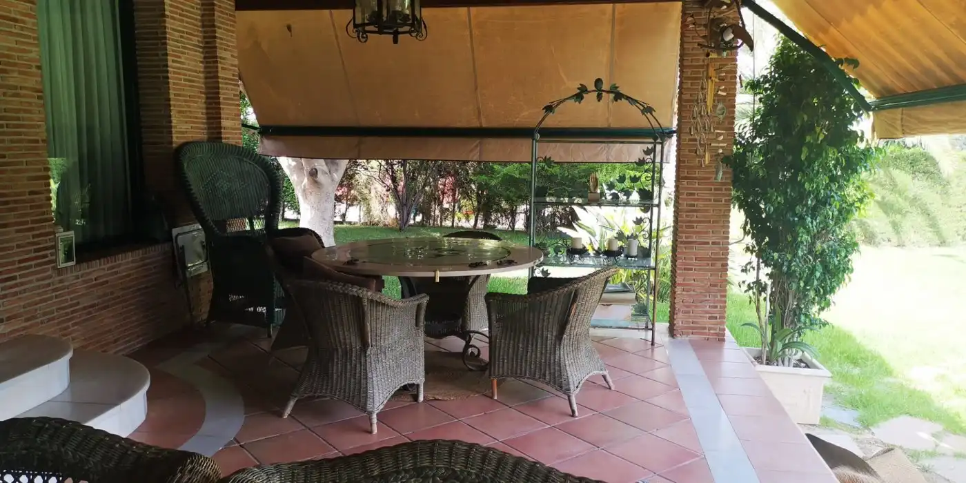 Terrassa de Casa o xalet en venda en Elche / Elx amb Aire condicionat, Jardí privat i Terrassa