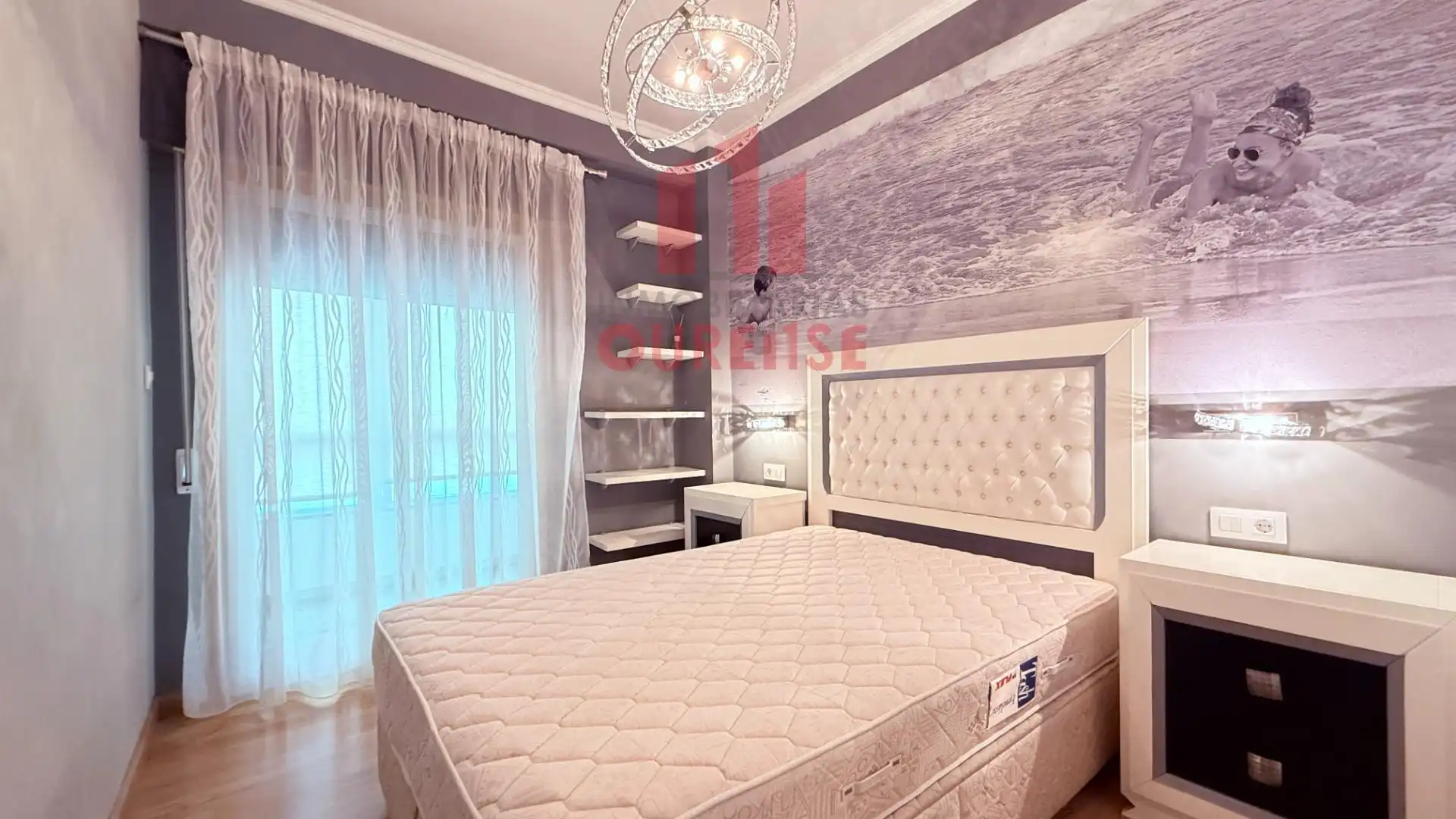 Bedroom of Flat for rent in Ourense Capital   with Heating and Furnished