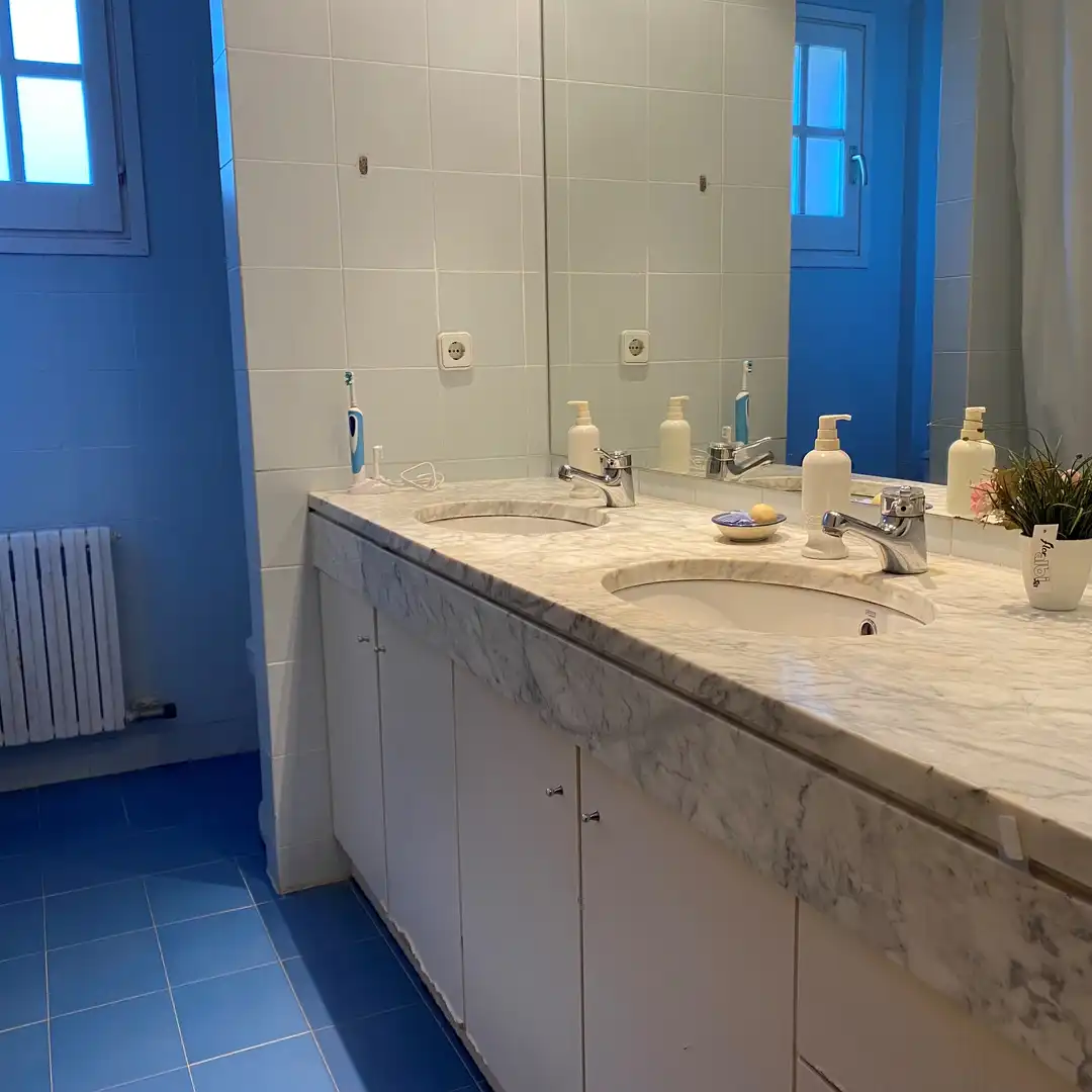 Bathroom of Flat for sale in Sant Andreu de Llavaneres  with Heating, Terrace and Swimming Pool