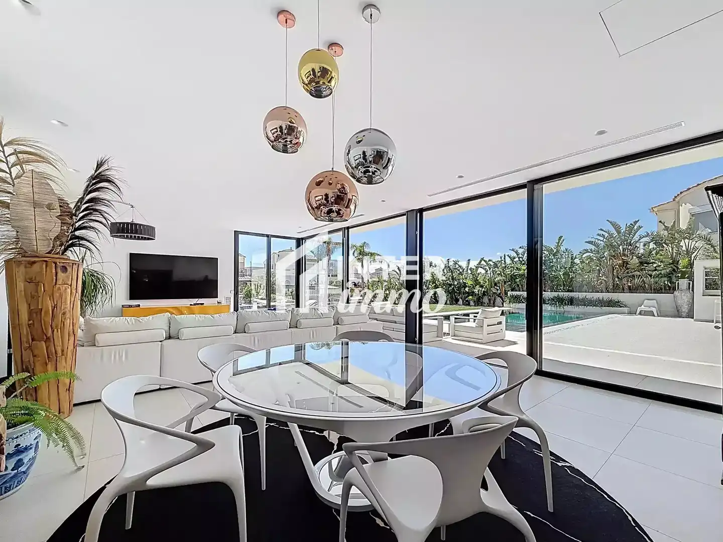 Sala de estar de Casa o chalet en venta en Empuriabrava con Aire acondicionado, Calefacción y Terraza