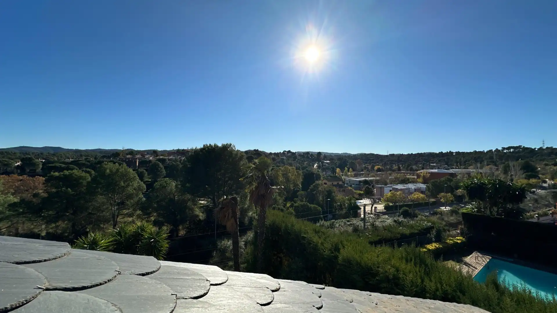Exterior view of Houses for sale in Sant Cugat del Vallès  with Heating, Private garden and Parquet flooring