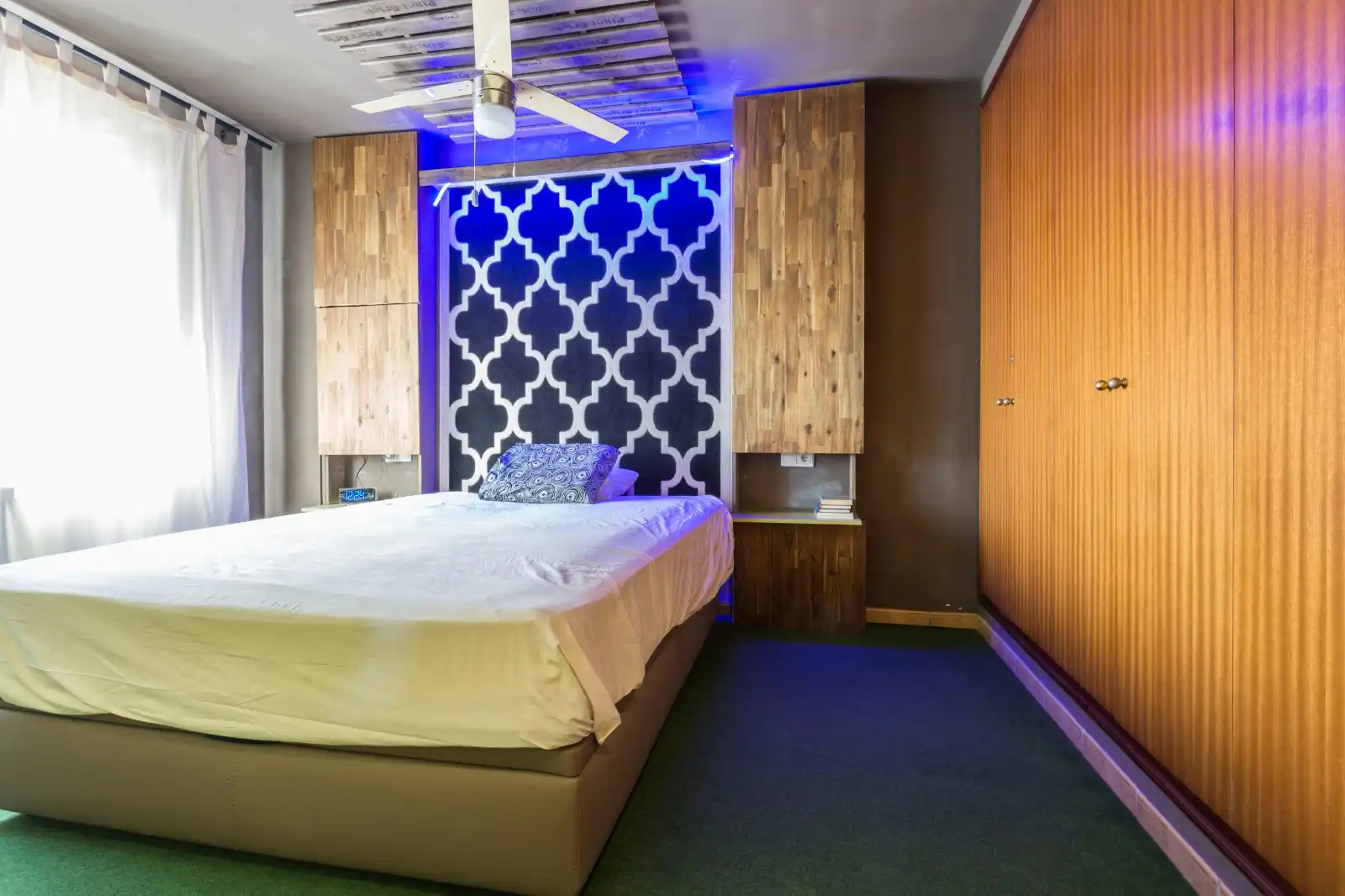 Schlafzimmer von Wohnung zur Miete in Girona mit Heizung, Privatgarten und Möbliert
