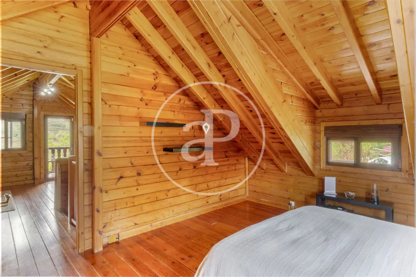 Dormitori de Casa o xalet en venda en Montserrat amb Aire condicionat, Calefacció i Jardí privat