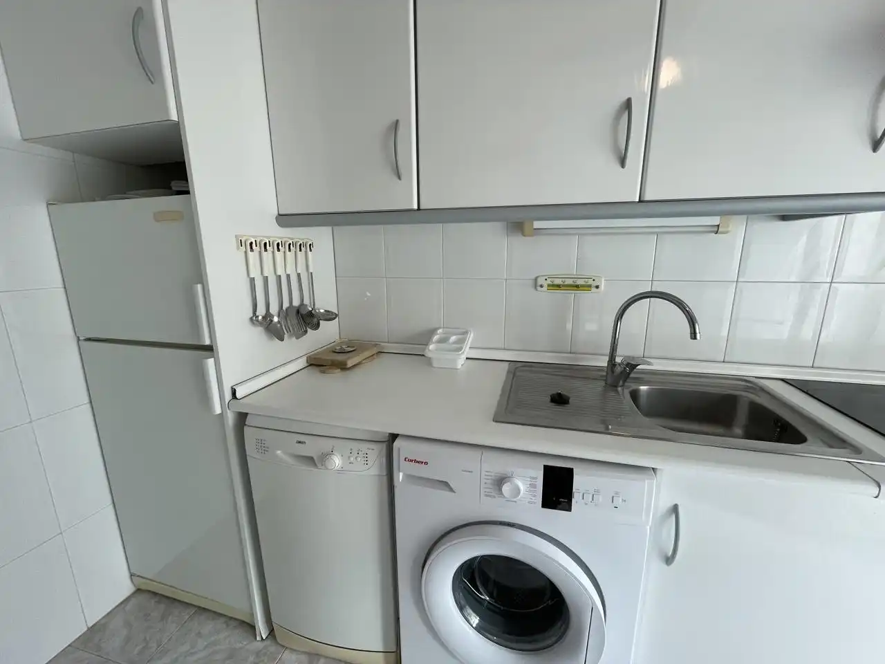 Kitchen of Duplexes for sale in La Manga del Mar Menor  with Air Conditioner, Terrace and Swimming Pool