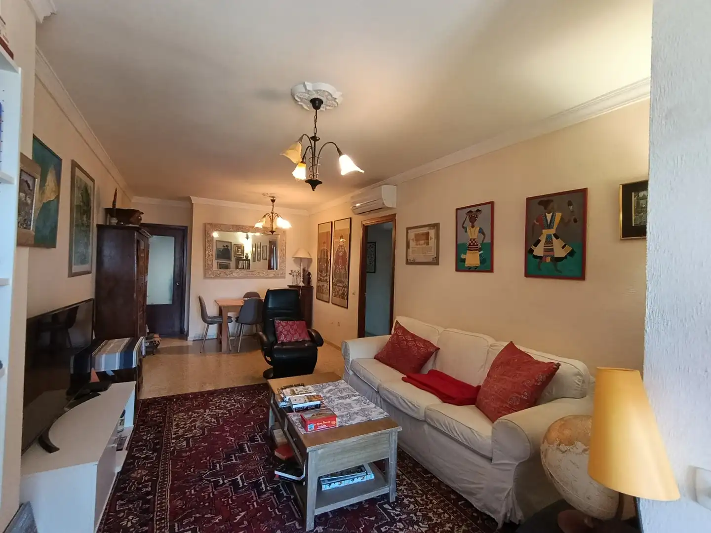 Living room of Flat for sale in El Puerto de Santa María  with Air Conditioner and Balcony