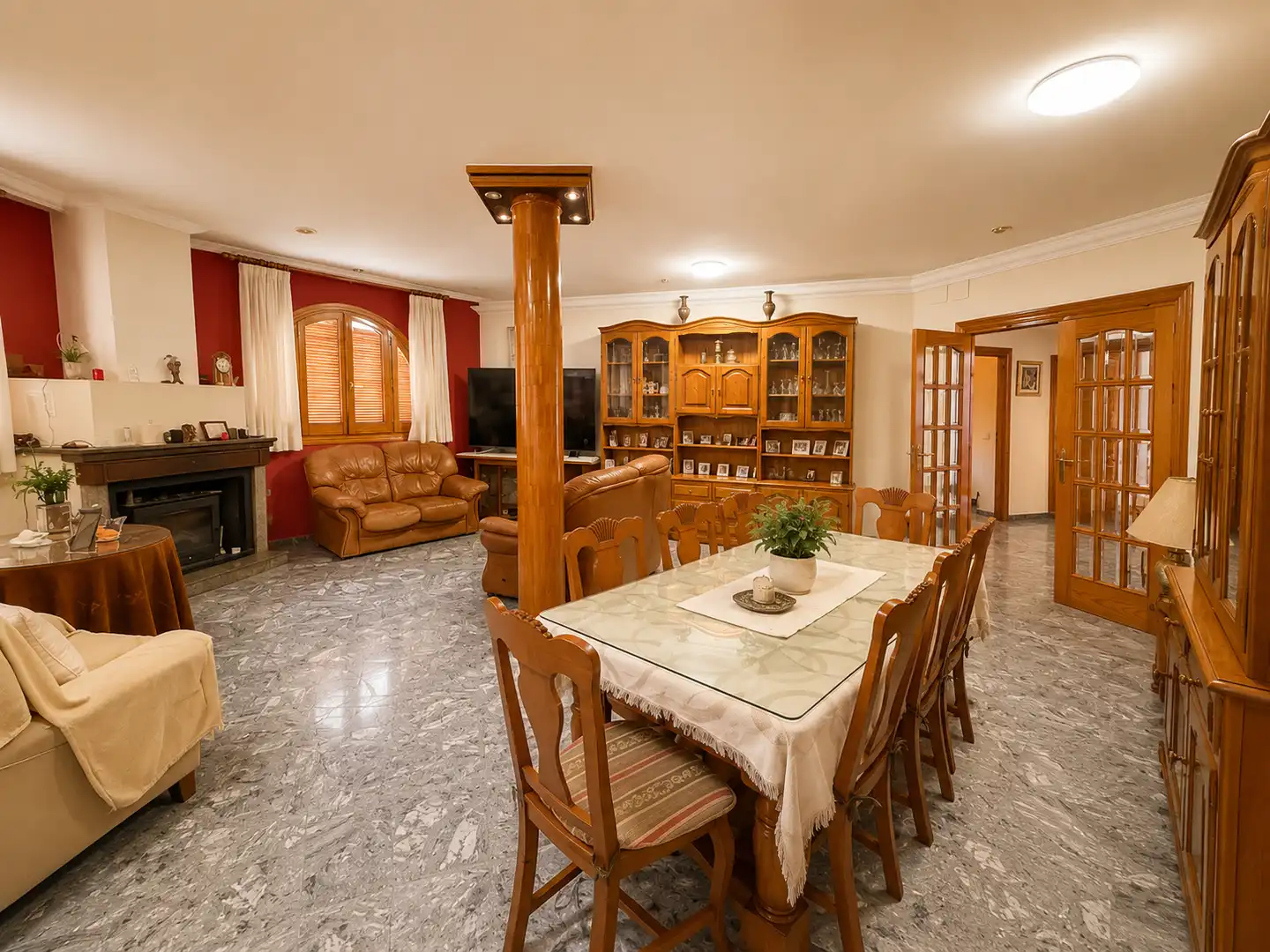 Comedor de Finca rústica en venta en Víznar con Jardín privado, Terraza y Trastero