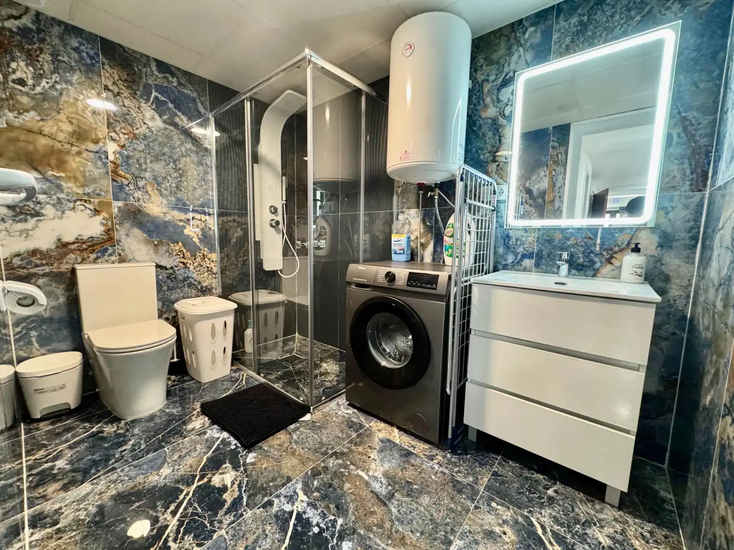 Bathroom of Flat for sale in Alicante / Alacant  with Air Conditioner, Heating and Furnished