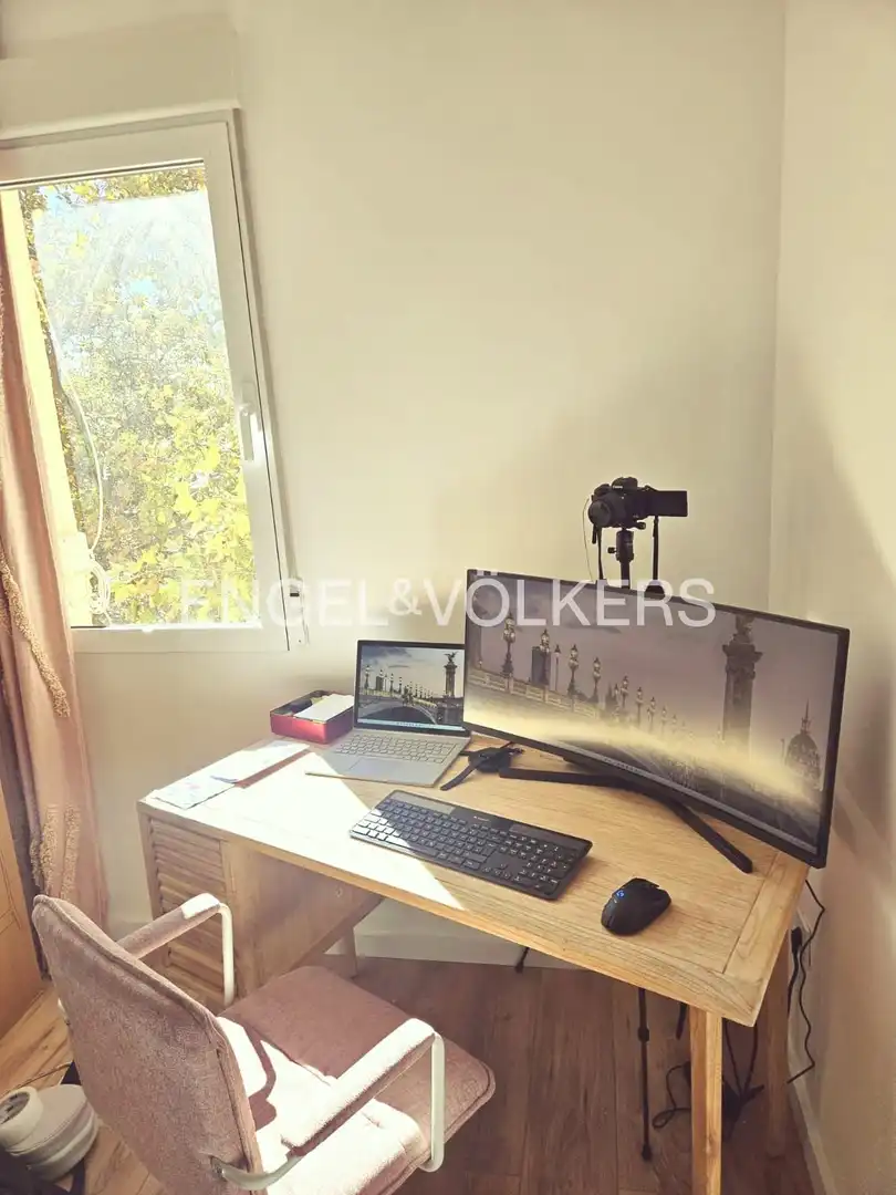 Wohnung zur Miete in Valencia mit Klimaanlage, Heizung und Parkett
