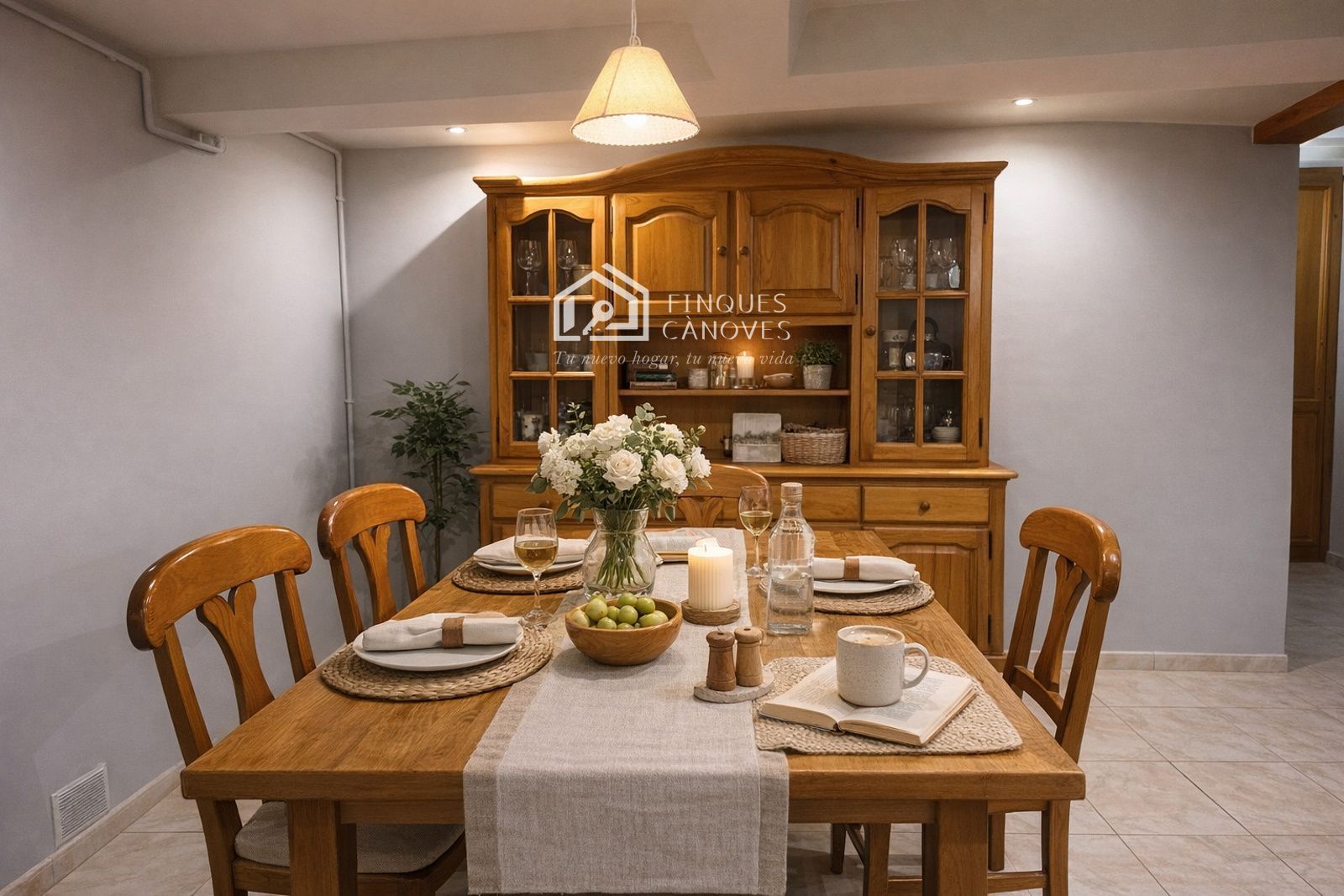 Dining room of Flat for sale in Girona Capital  with Heating, Terrace and Storage room