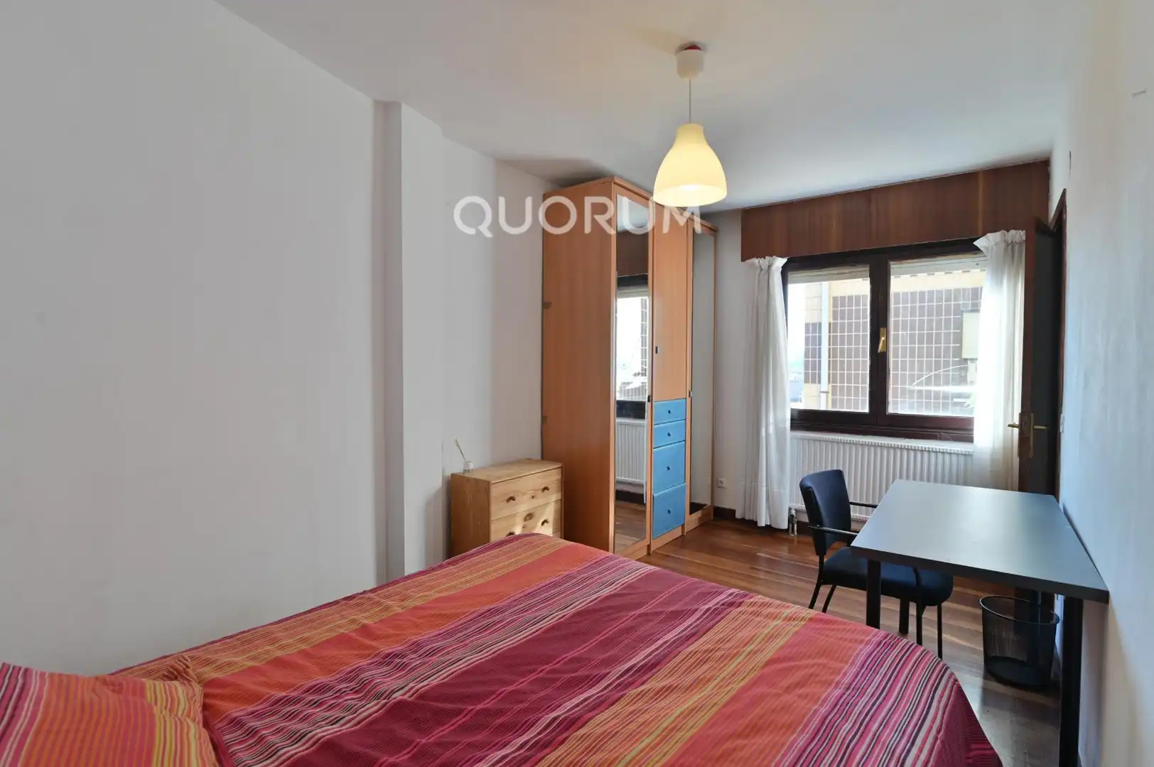 Bedroom of Flat for sale in Bilbao   with Heating, Terrace and Furnished