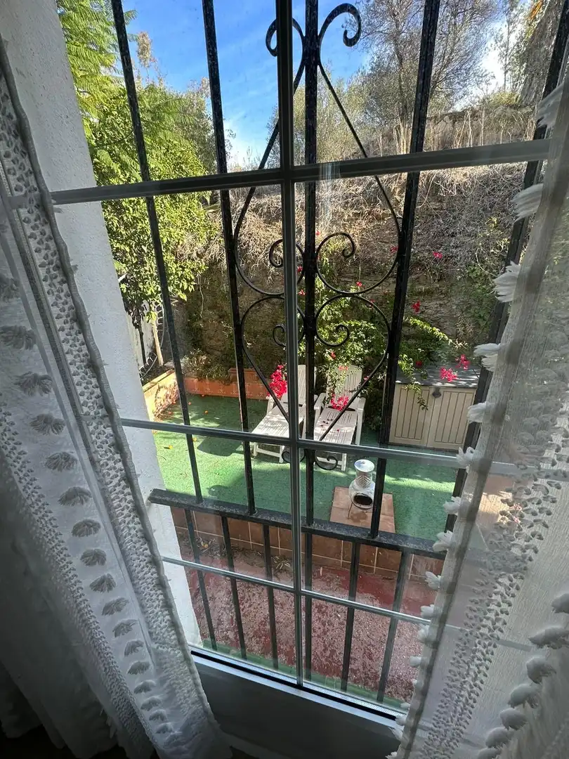 Terrassa de Casa adosada en venda en Mijas amb Aire condicionat, Terrassa i Piscina
