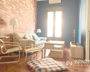 Living room of Flat to rent in Bilbao   with Heating, Terrace and Storage room