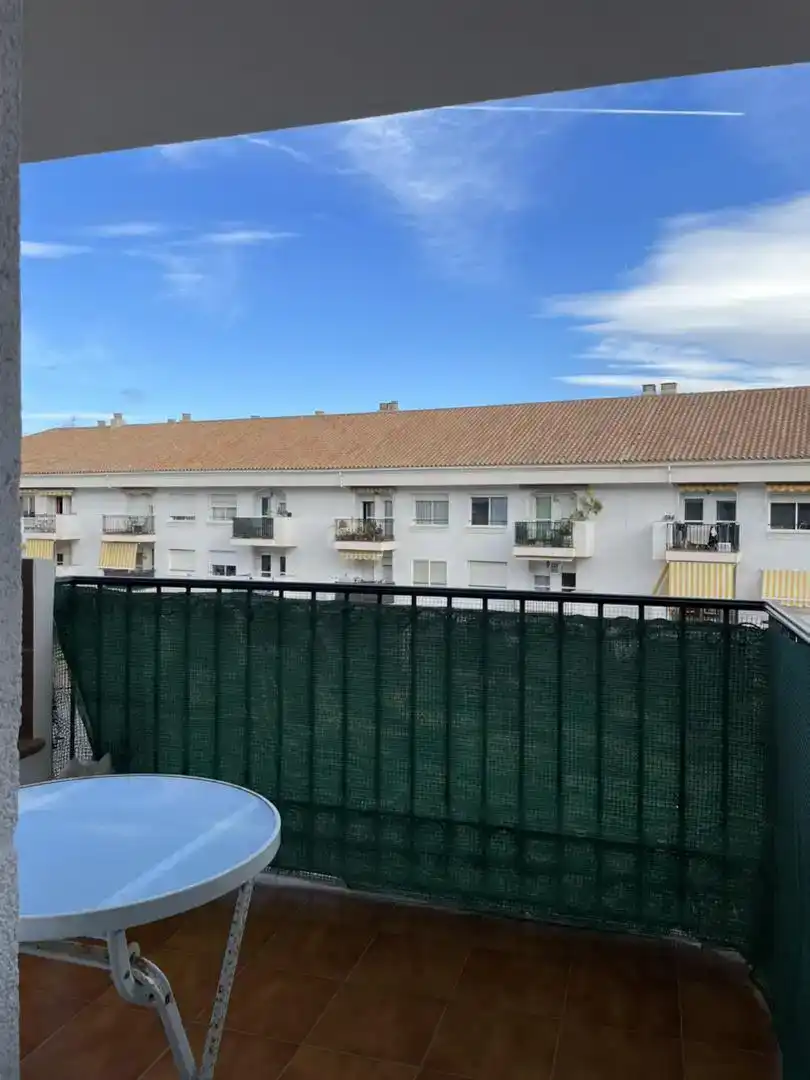 Terrassa de Apartament per a compartir en Torremolinos amb Aire condicionat, Moblat i Balcó