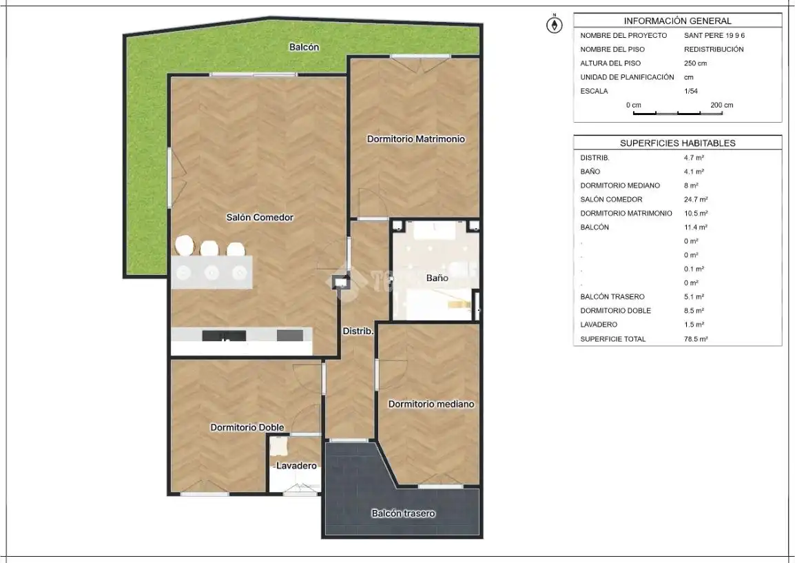Flat for sale in Sant Adrià de Besòs  with Balcony
