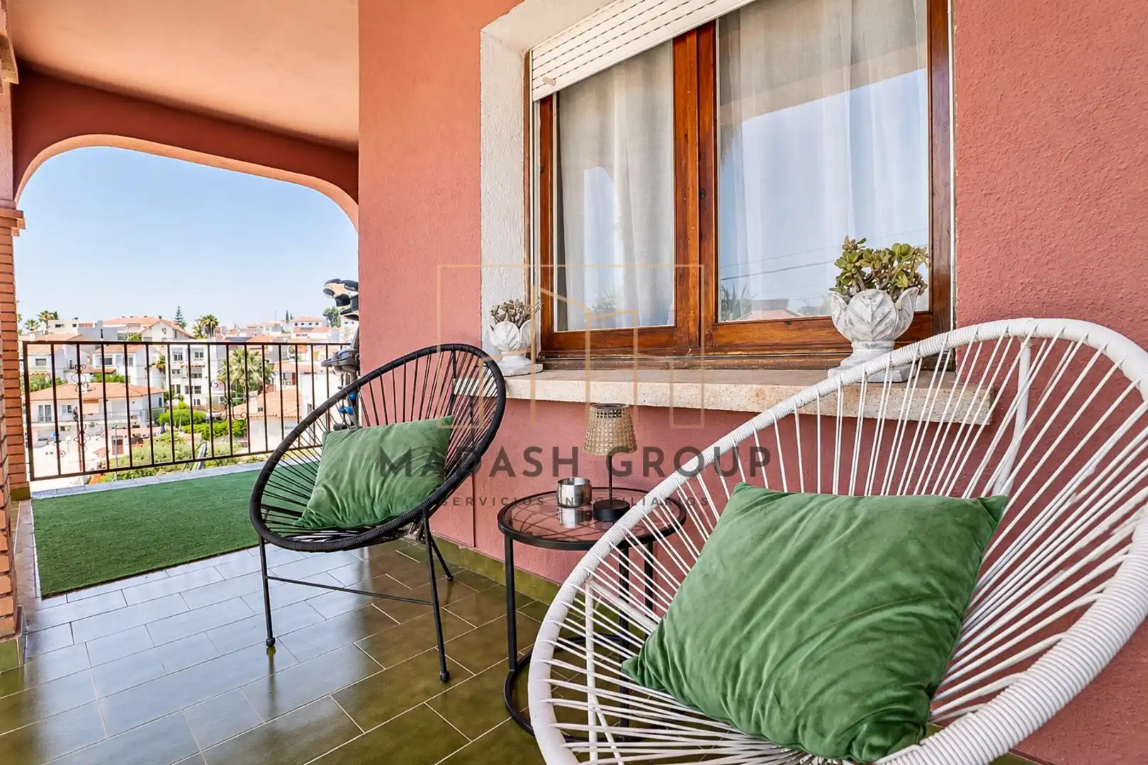 Terrassa de Casa o xalet en venda en Cunit amb Aire condicionat, Calefacció i Jardí privat