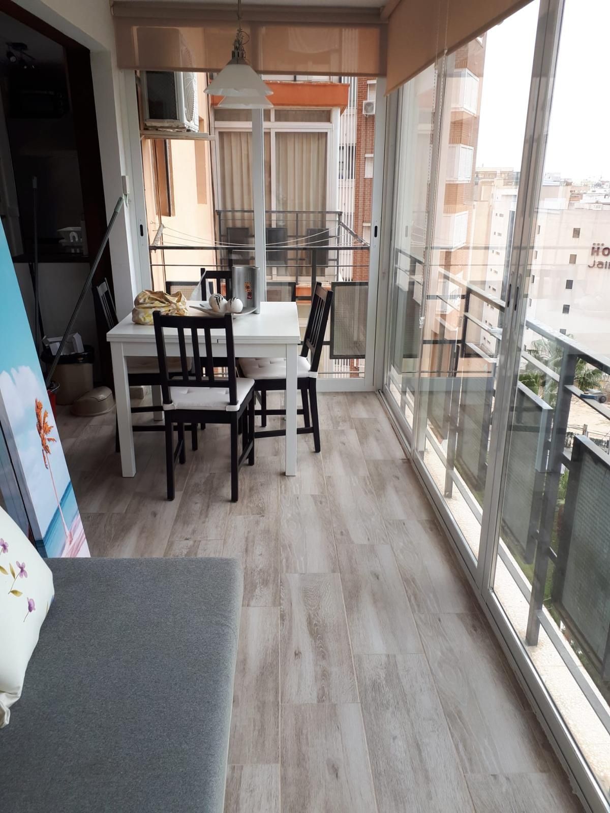 Terrassa de Apartament en venda en Benidorm amb Aire condicionat i Piscina comunitària