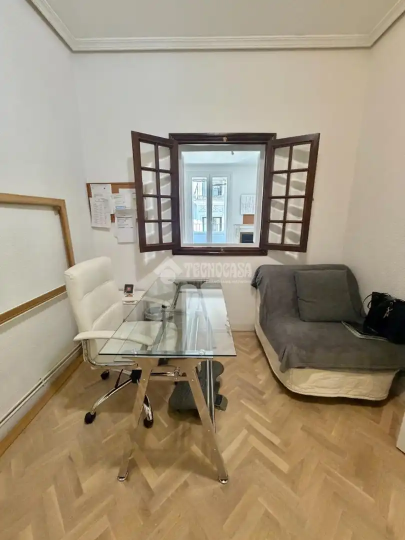 Sala de estar de Piso de alquiler en Madrid