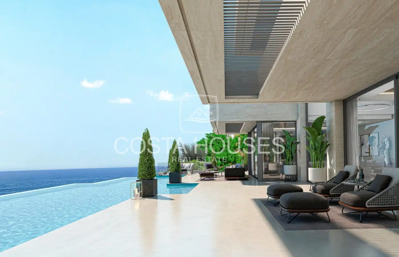 Terrassa de Casa o xalet en venda en Jávea / Xàbia amb Aire condicionat, Jardí privat i Terrassa