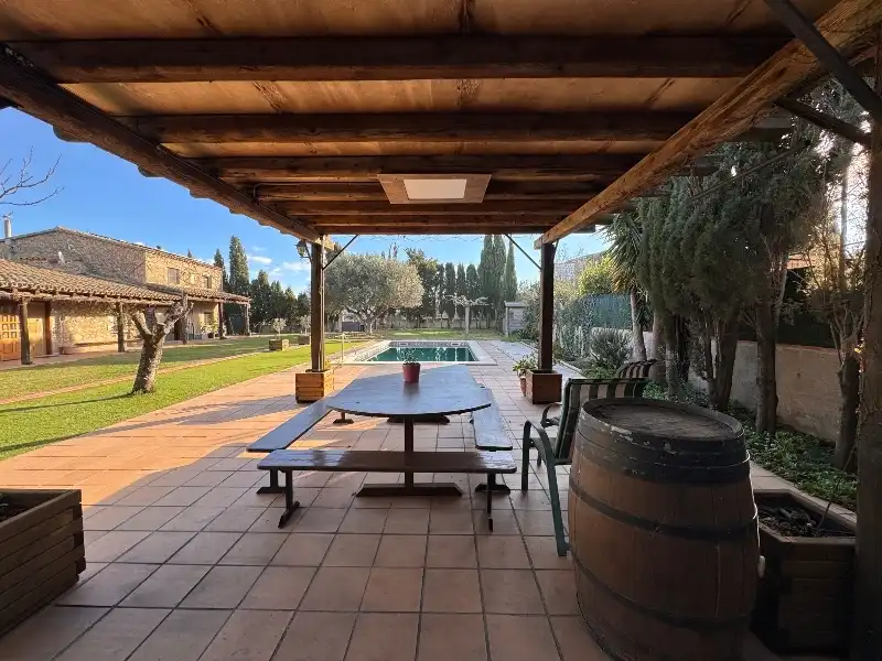 Terraza de Finca rústica en venta en Albons con Jardín privado, Terraza y Trastero