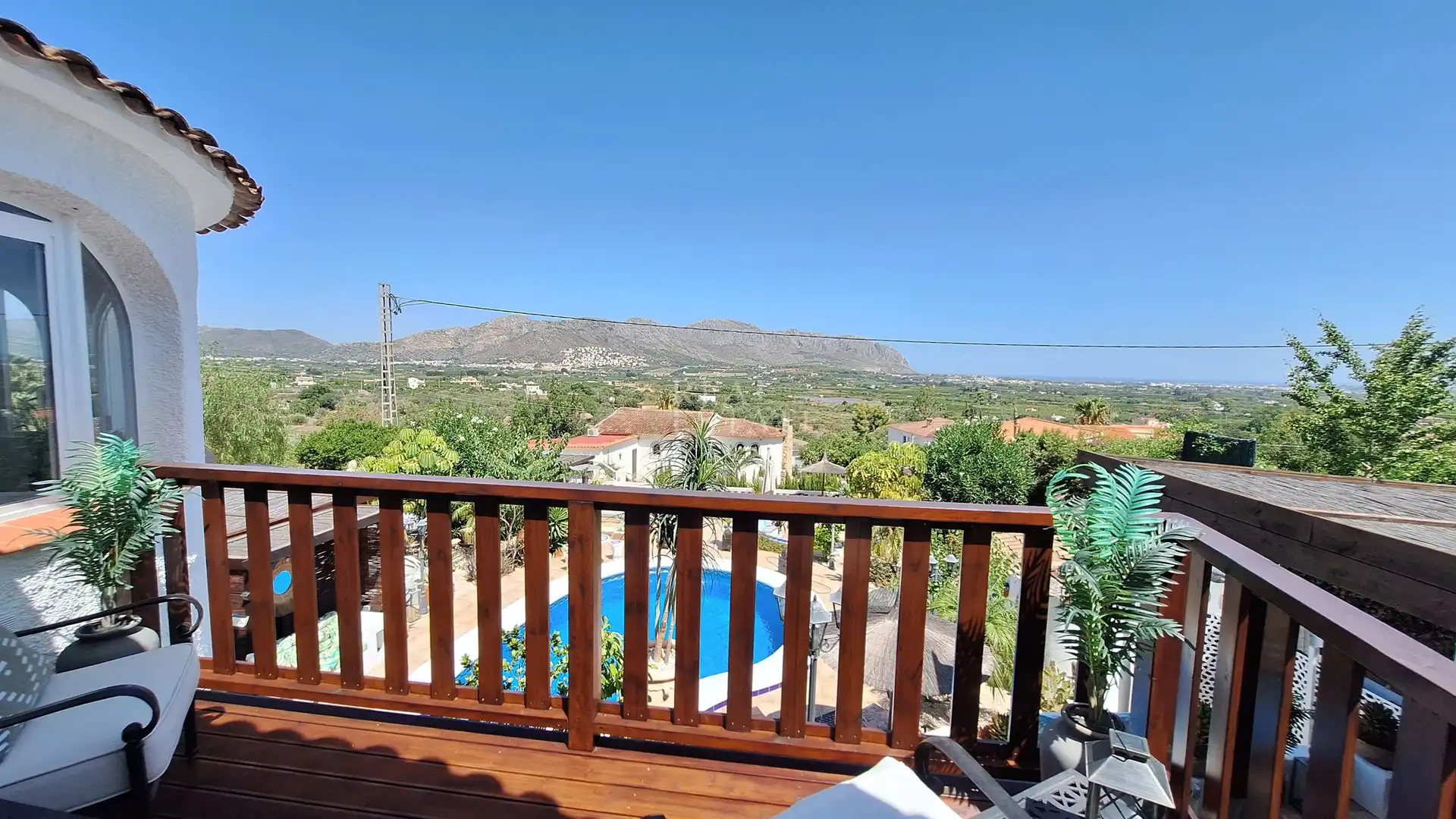 Terrassa de Casa o xalet en venda en Benidoleig amb Aire condicionat, Terrassa i Traster