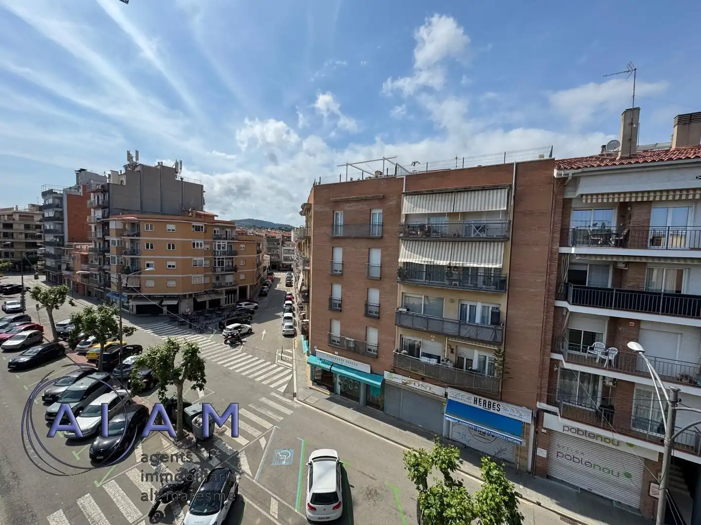 Exterior view of Flat for sale in Pineda de Mar  with Air Conditioner, Heating and Parquet flooring
